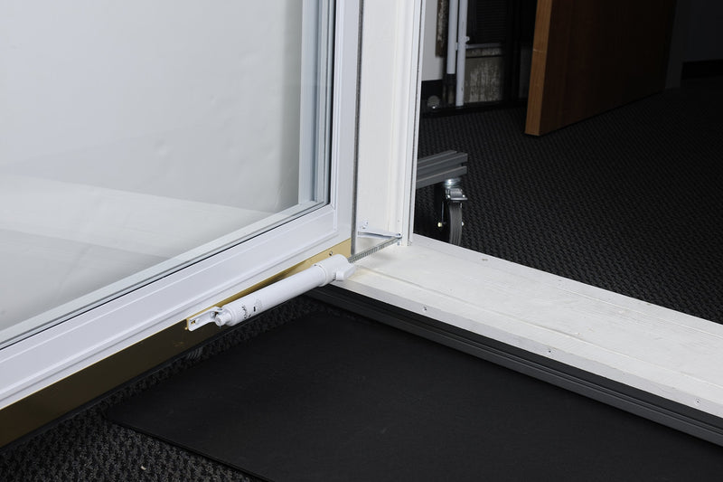 Wright Products - Standard Duty Pneumatic Screen and Storm Door Closer with TAP N GO, White 1