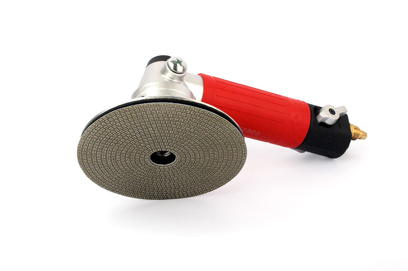 7" Electroplated Diamond Polishing Pads- Wet Dry Sanding Tile Stone Marble Granite Concrete Ceramics Glass(120 Grit)