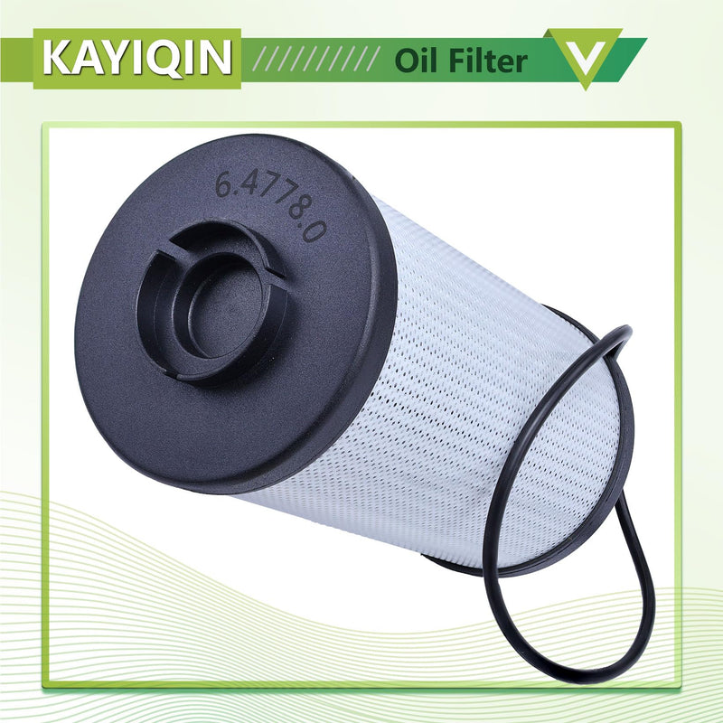 6.4778.0 KAYIQIN Oil Filter Compatible with Screw Air Compressor Replacement Filter Part