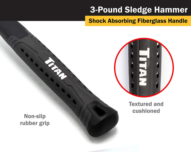 Titan 63000 3lb x 16in Sledgehammer 3lb Sledge