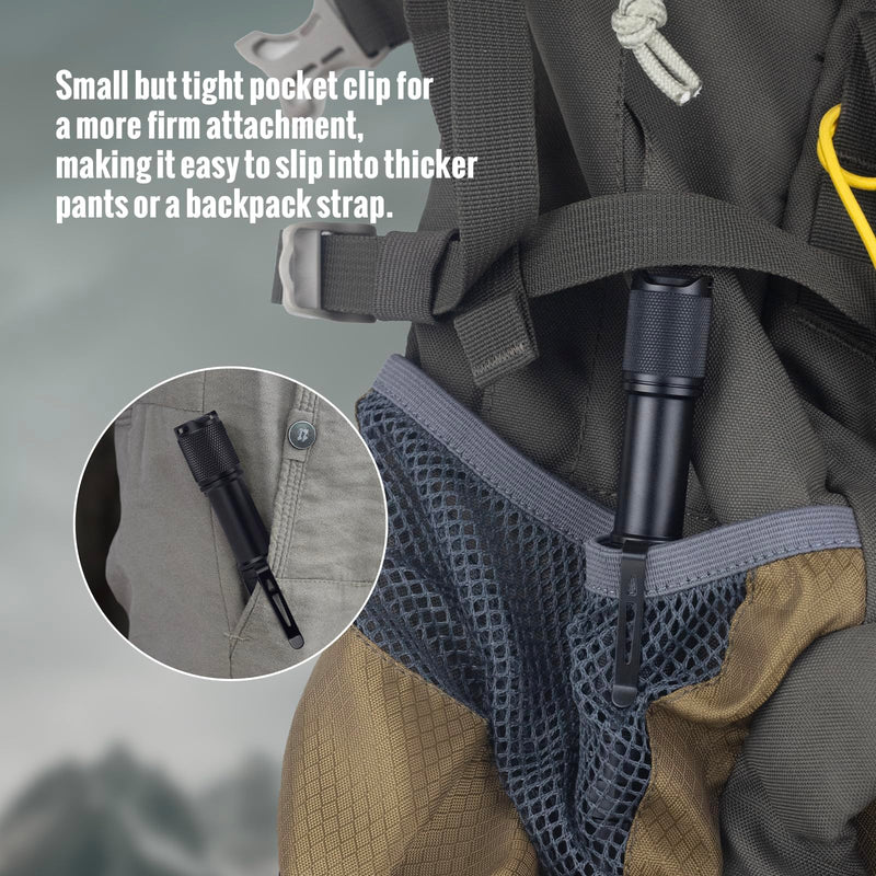 ThruNite Archer 2A C LED Rechargeable Flashlight, High 1000 Lumens AA Flashlight with Lanyard, IPX8 Waterproof Dual Switch Small Outdoor Light for Hiking, Camping, Everyday Use, EDC - CW Archer 2A C Cool White