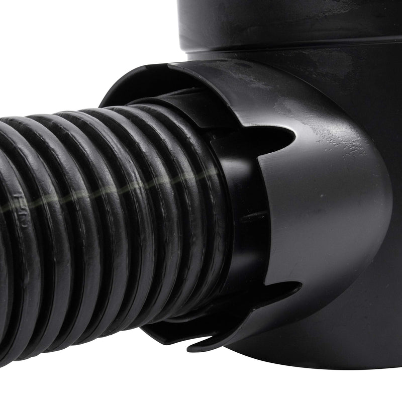 NDS 101* Round Spee-D Catch Basin Drain, 1 Outlet, Connects to 3-Inch and 4-Inch Drain Pipes, Manages Light Water Flows, 6-Inch, Plastic, Black (Pack of 2) 6 inches (L) x 1 inch (W) x 1 inch (H) (Pack of 2)