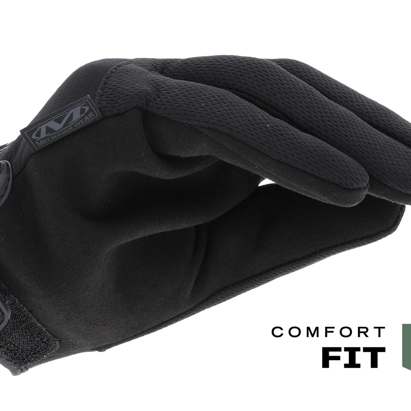 Mechanix Wear: Tactical Specialty Pursuit D5 Cut Resistant Covert Work Gloves (Medium, All Black) Medium