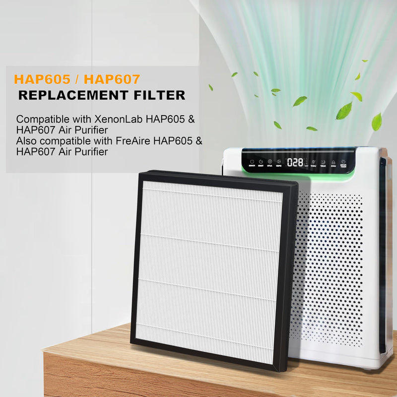 HAP605 Replacement Filter for FreAire HAP605 HAP607 Air Purifier