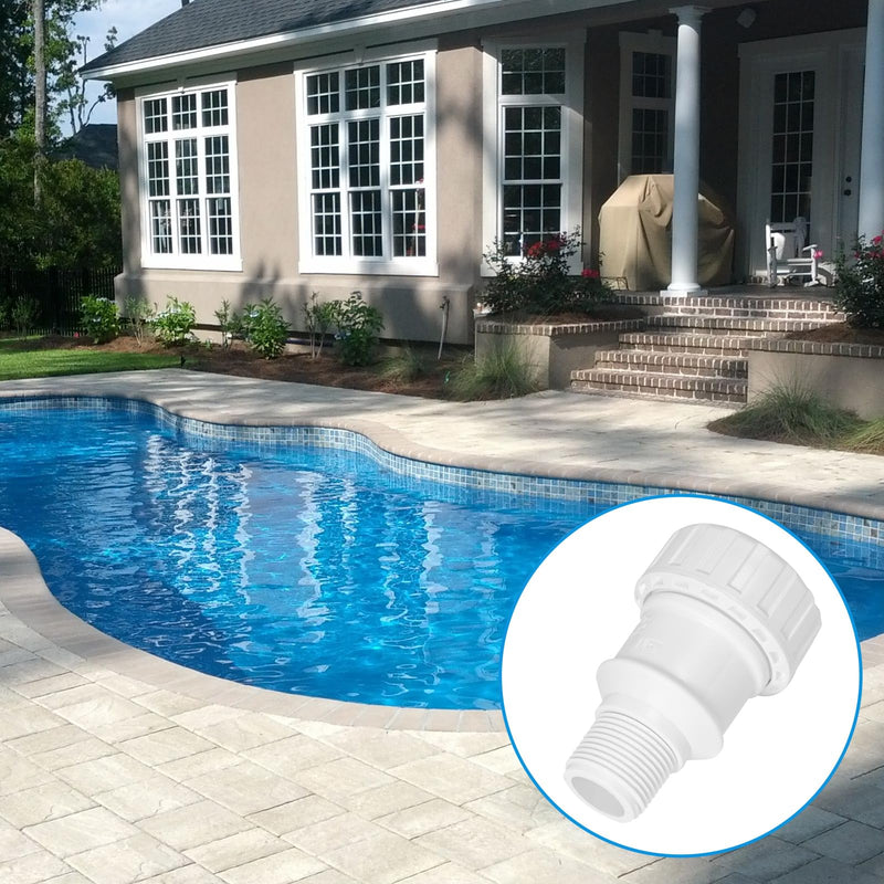 3/4" Vacuum Relief Valve Pool Solar Panels Compatible with Heliocol Sunstar SwimJoy & SwimLux Panels Heater Quick to Restore Pressure Balance-White