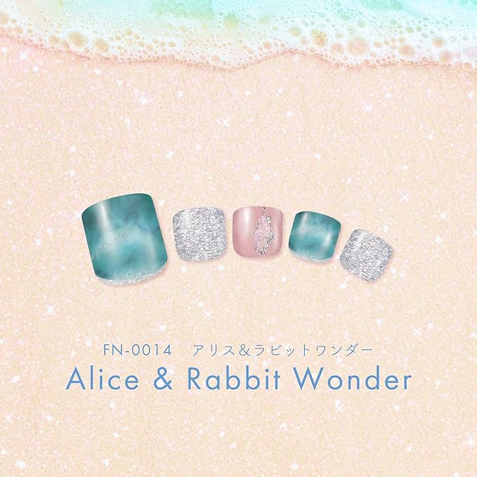 BEAUTYAVENUE Foot 31pcs Oval (Alice & Rabbit Wonder) - NewNest Australia