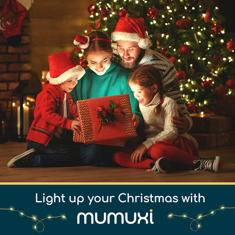MUMUXI 12 Pack 7.2ft Fairy Lights Battery Operated String Lights, 20 Mini LEDs for Centerpiece Table Decorations, Wedding Party Bedroom Mason Jar Christmas Decor, Warm White 7.2 Ft-12 Pack-20 LED