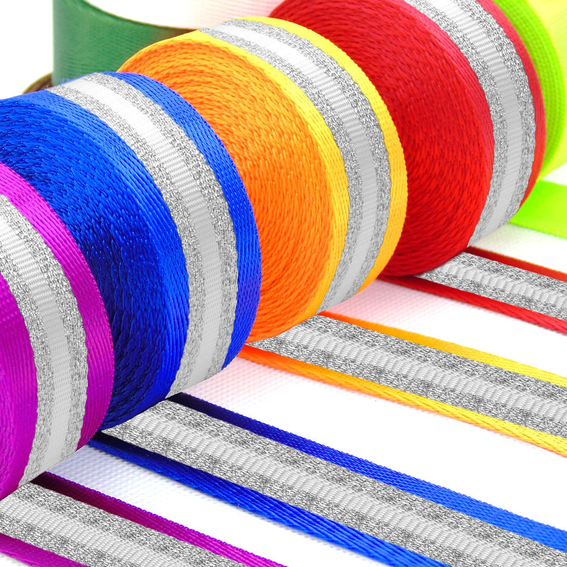 10 Yards Nylon Webbing 1.5 Inch 2 Inch Nylon Strap Webbing Straps Backpack Straps Nylon Belt for Indoor or Outdoor Gear, DIY Crafting, Handles, Luggage, Slings Red-10 Yards