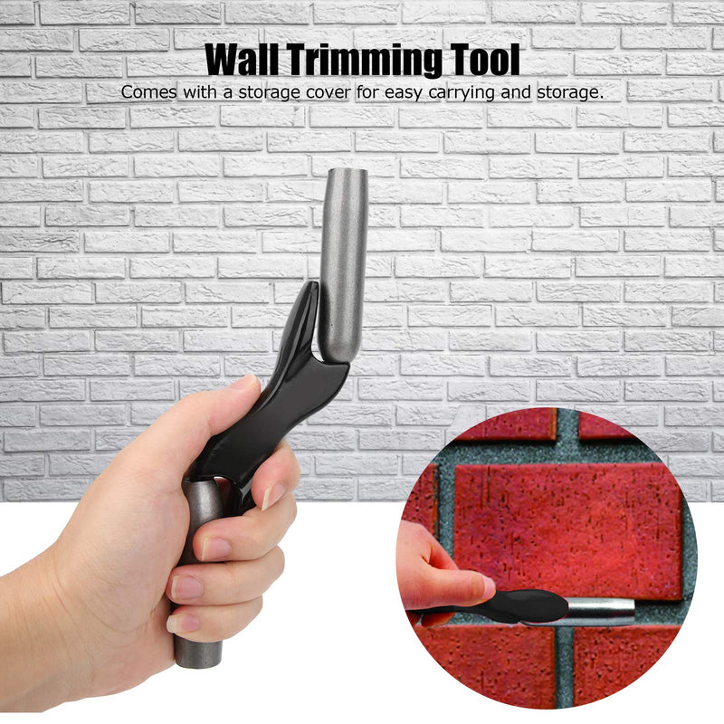 Bricklaying Jointer, Metal Brick Jointer for Professional Bricklayers and Masonry with Comfortable Cast Aluminum Handle, 4 Size, 1/2in 5/8in 3/4in 7/8in