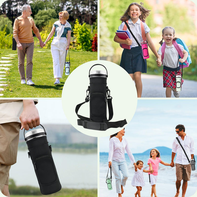 Storage Sleeve Bag for Ninja Blast Portable Blender with Shoulder Strap and Accessory Pocket Compatible with Ninja BC151NV/BC51NV/BC151BK/BC151CR/BC151EM/BC151PR/BC151WH Blast Portable Blender(Black) Black