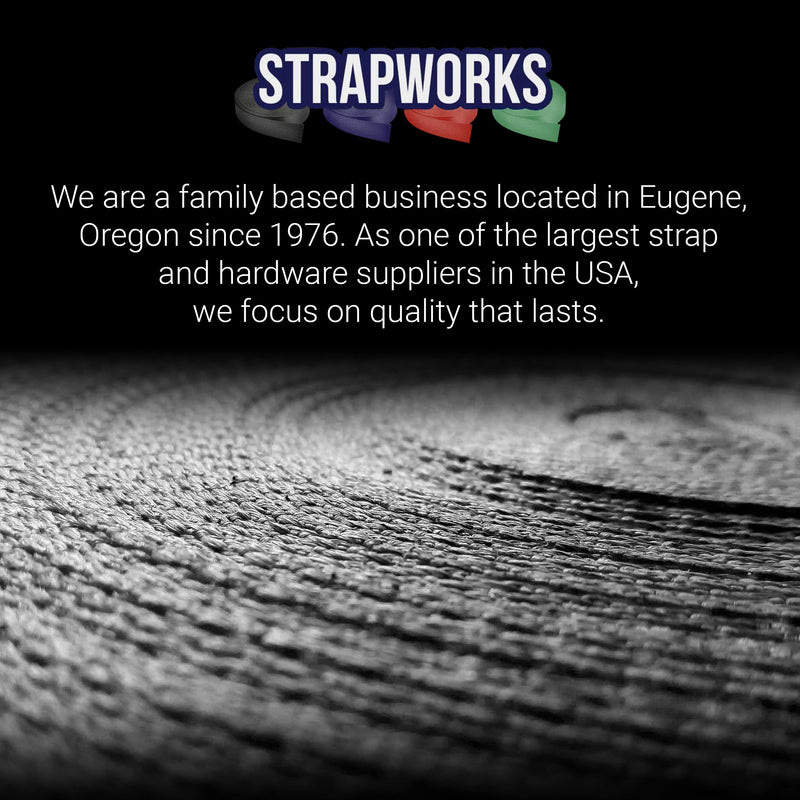 Strapworks Military Spec Flat Nylon Webbing – MilSpec 17337 Strap For Slings, Backpack Straps, Tactical Projects, 1 Inch x 10 Yards, 6 Colors Desert Tan