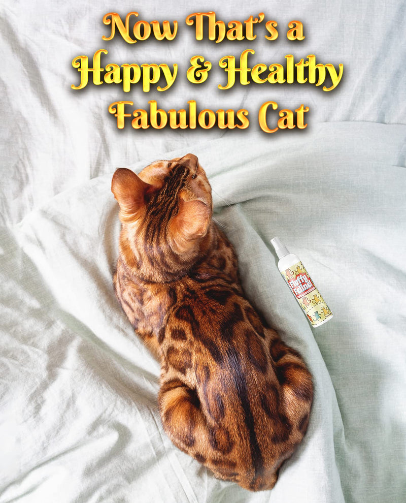 Fluffy Feline Cat Dandruff Care Spray - PawsPlanet Australia