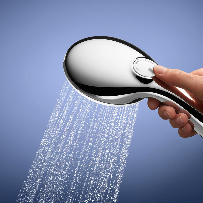 GROHE 26758002 Tempesta Hand Shower, 3-Spray, Round, 1.75 GPM, StarLight Chrome
