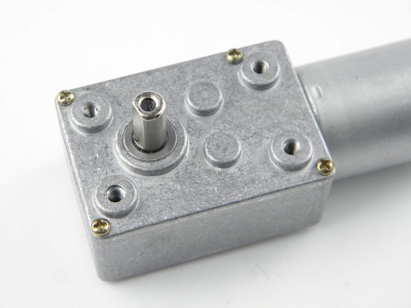 370WG DC Worm Gear Motor 6V DC 30RPM Self-Locking Reversible Reducer Electric Motor ‎6V