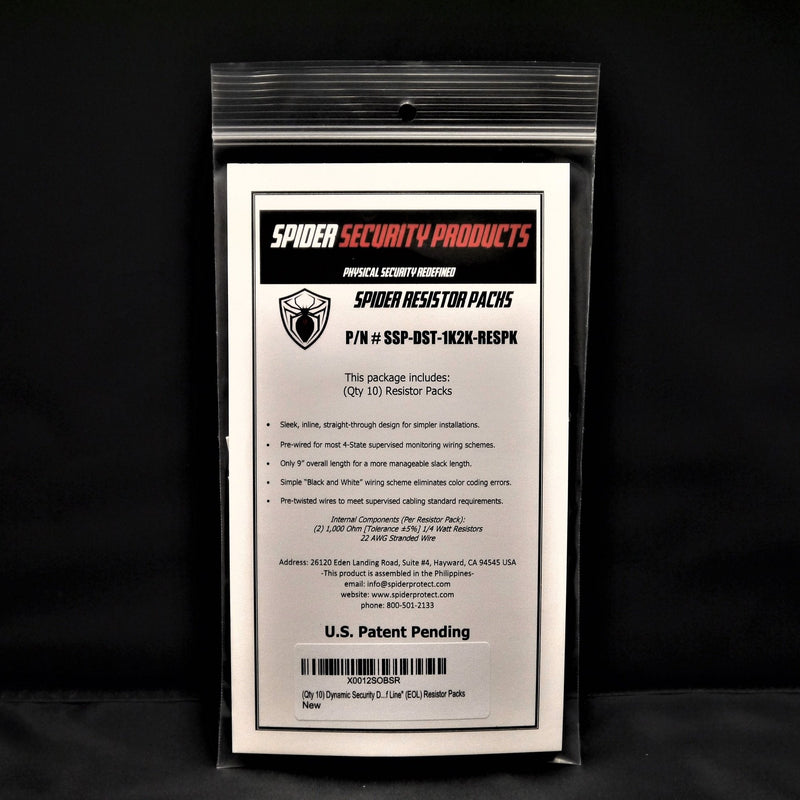 (Qty 10) Spider Security DST-1K2K-RESPK End of Line (EOL) for Access Control Systems [$69.96 MSRP]