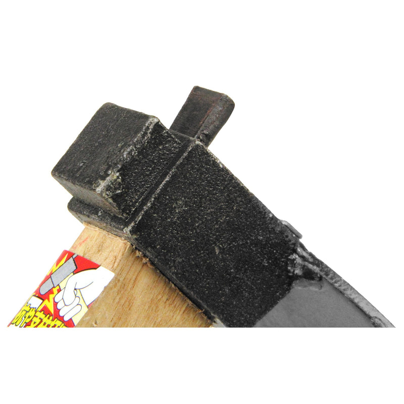 Senkichi Forged One-Handed Hoe, 3 Hammers Included, L-Shaped Wedge, Depth 6.7 x Height 17.3 x Width 3.7 inches (17 x 44 x 9.5 cm) 3-piece