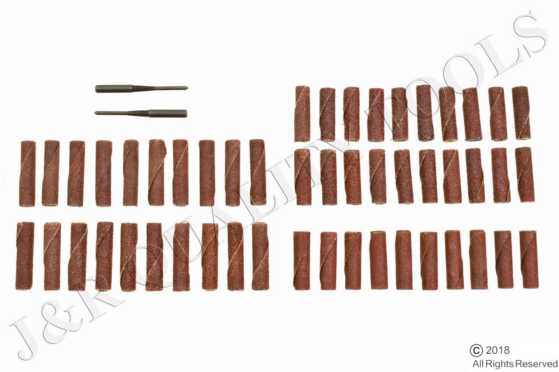 52 PC Mini Sanding Cone Engine Porting Assortment Kit