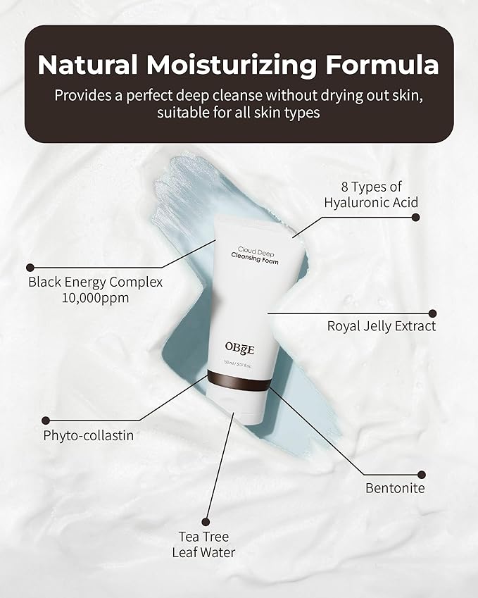 0BgE (Object) Cleansing Foam Cloud Deep Cleansing Foam, 5.1 fl oz (150 ml) - NewNest Australia