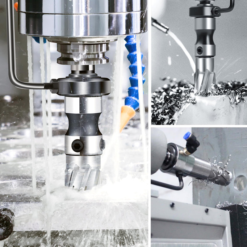 UpJiaflarish TCT Carbide Annular Cutter，Mag Drill Set with 2" Cutting Diameter, 2" Depth of Cut, 3/4" Weldon Shank for Magnetic Drill Press 2" * 2"