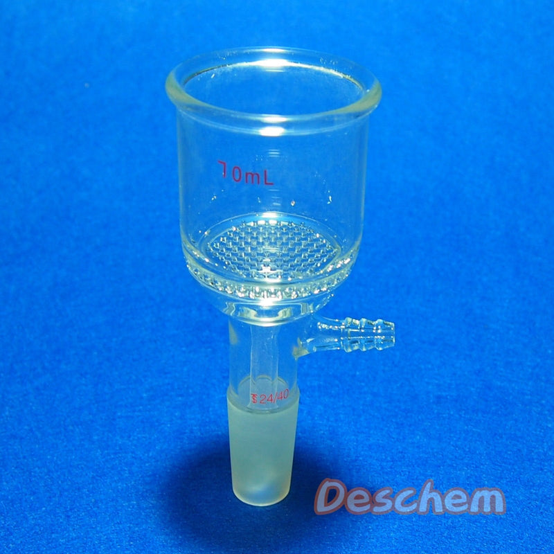 500ml,24/40,Suction Filtration Device,47mm Pore Buchner Funnel & Glass Flask