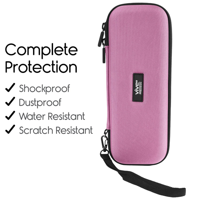 Stethoscope Case for Nurses - Hard Protective Equipment - Travel Holder Nursing School Essential - Fits 3M Littmann Classic III, Lightweight II S.E., Sphygmomanometer Pink