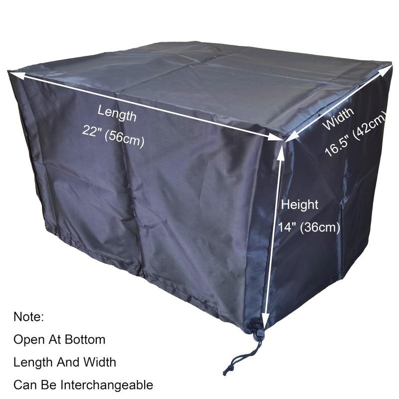 Deep Air Fryer XL Cover, Extra Large Appliance Airfryer Dust Cover Waterproof for Instant Pot, Electric Pressure Cooker Cloth for 30 - 32 Quart Instant Crockpot 22"L x 16.5"W x 14"H