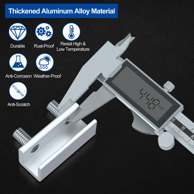 RELIANCER 8 Sets Sliding Window Locks,Aluminum Security Door Window Stoppers,Adjustable Security Window Locks for Horizontal & Vertical Windows Doors,Child Proof Slider Window Locks for Home Safety