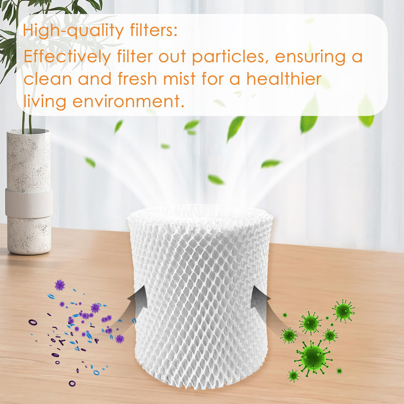 Smilefil Large Room Humidifier Filters Replacement Wick Filters Compatible with Canopy Humidifier Plus ONLY （5.5L）(Don’t fit for Bedside or Nursery) 1 Pack