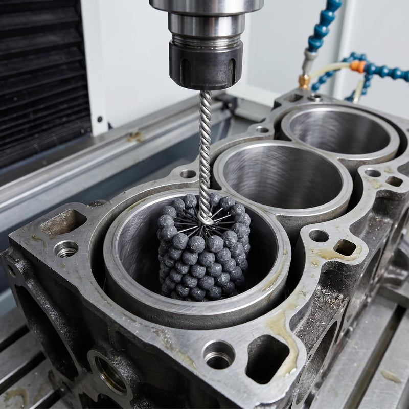 Abrasive Ball Honing Tool for Cylinder Surface Finishing (3"(76mm), 240) 3"(76mm)