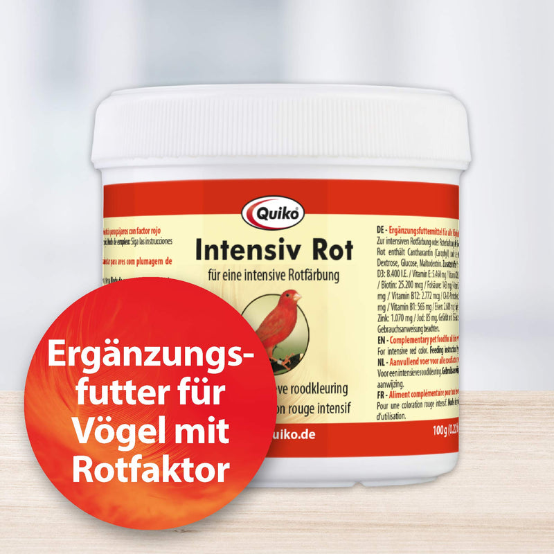 Quiko Intensiv Red, 100g 100 g - PawsPlanet Australia