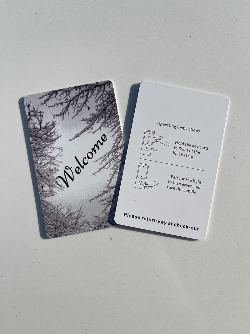 Hotel RFID Key Card (Pack of 200 Keys) 1k Technology, 13.56 MHz Compatible with Saflok, Kaba, Onity, Miwa and Ilco