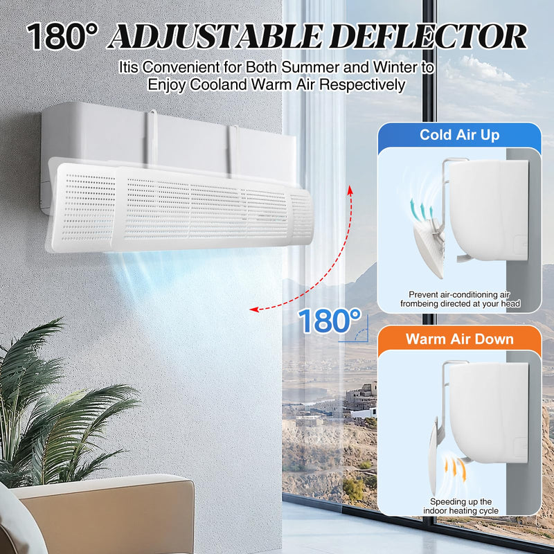 Adjustable AC Air Deflector, AC Vent Deflector