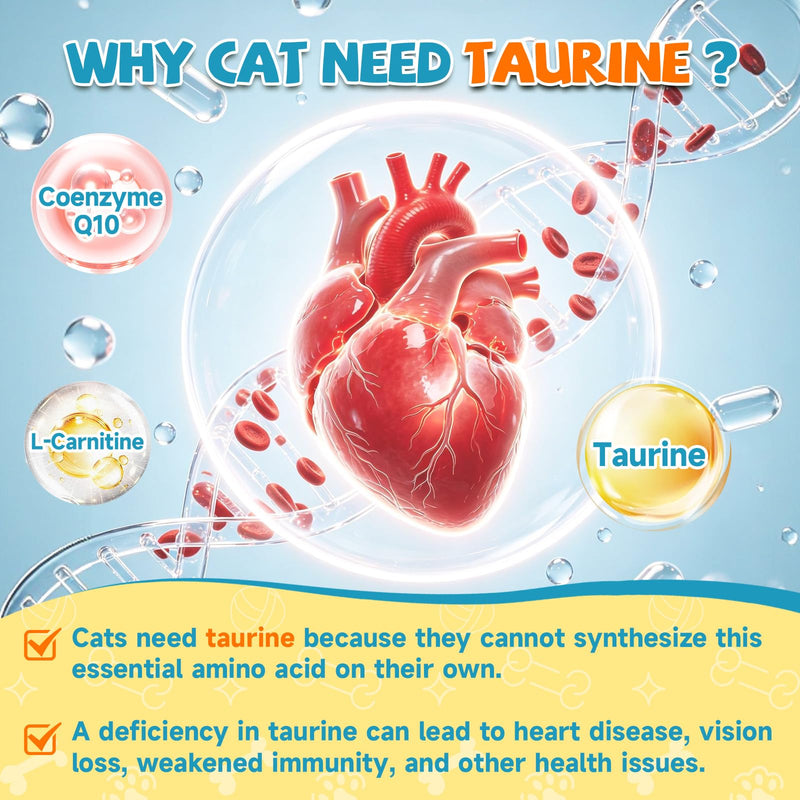 Taurine for Cats + L-Lysine for Cats