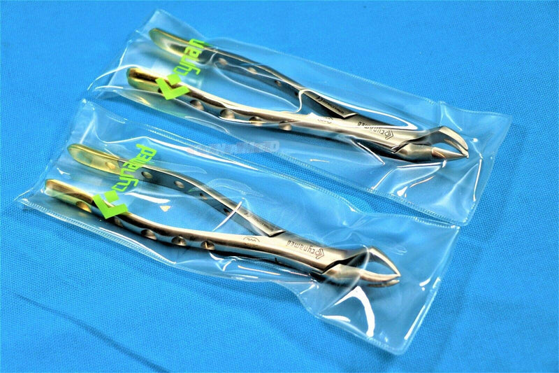 New Set of 2 Each Premium German Extracting Forceps Extraction Dental Instruments No 88L and 88R