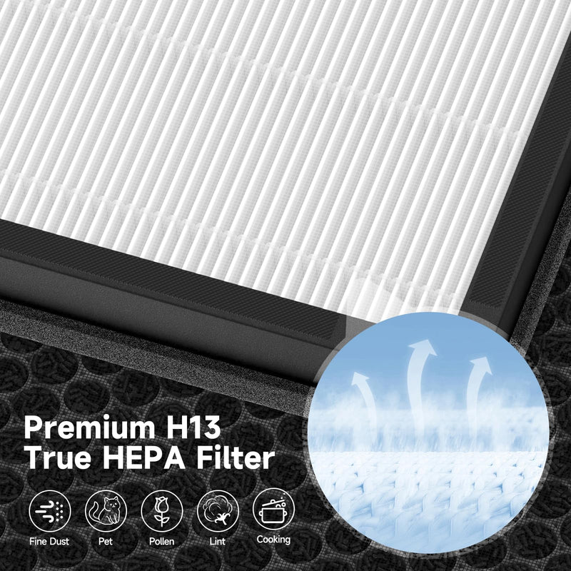 2 Pack A-2 Replacement Filter Compatible with AMEIFU A-2 Air Purifiers 2 Pack