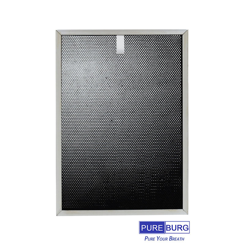 PUREBURG Replacement Filter Pack Compatible with Nuwave OxyPure 47001, 47002, 47003, 47004 Air Purifiers,1-Pack (3 Filters) H13 HEPA Activated Carbon Stainless Steel Pre-filters,Ozone Removal Filter