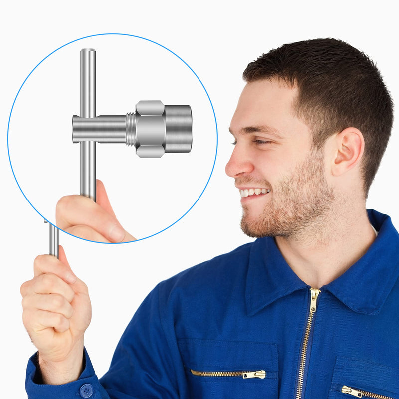 Enhon 1222 Replacement Cartridge Compatible with Moen with Puller, Tub Shower Cartridge Replacement Kit for One Handle Posi-temp Faucet (1 Set) 1