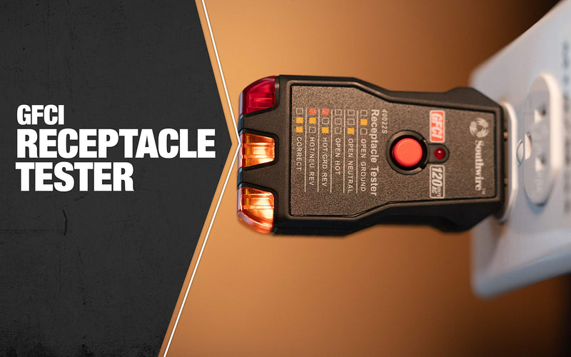 Southwire 40022S GFCI Receptacle Tester Newer Model