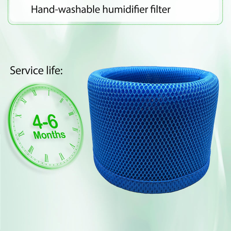 2-Pack 774S Replacement Filter Compatible with DREO Humidifier filter High-Molecular Resin 3D Weave Upgraded Replacement filter 2