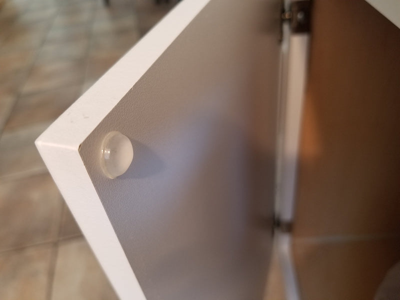 HushBumps Ultra-Quiet Gel Bumpers. 104 Piece Value Pack. Contains Cabinet, Door, Sliding Door & Drawer Bumpers. Just Peel & Stick!