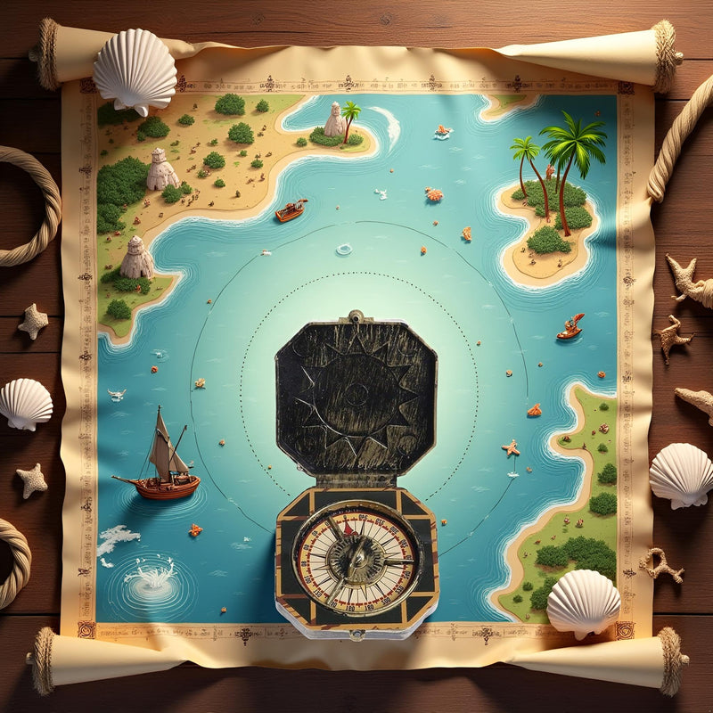 1Pc Metallic Compass, Nautical Compass Pirate Captain Costume Halloween Party Cosplay Decoration Deft Design Accessories Props,Costumes and Accessories