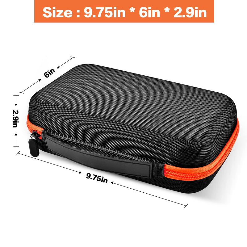 Storage Case for Klein Circuit Breaker Finder, Outlet Repair Kit & GFCI Tester - Box Only Black