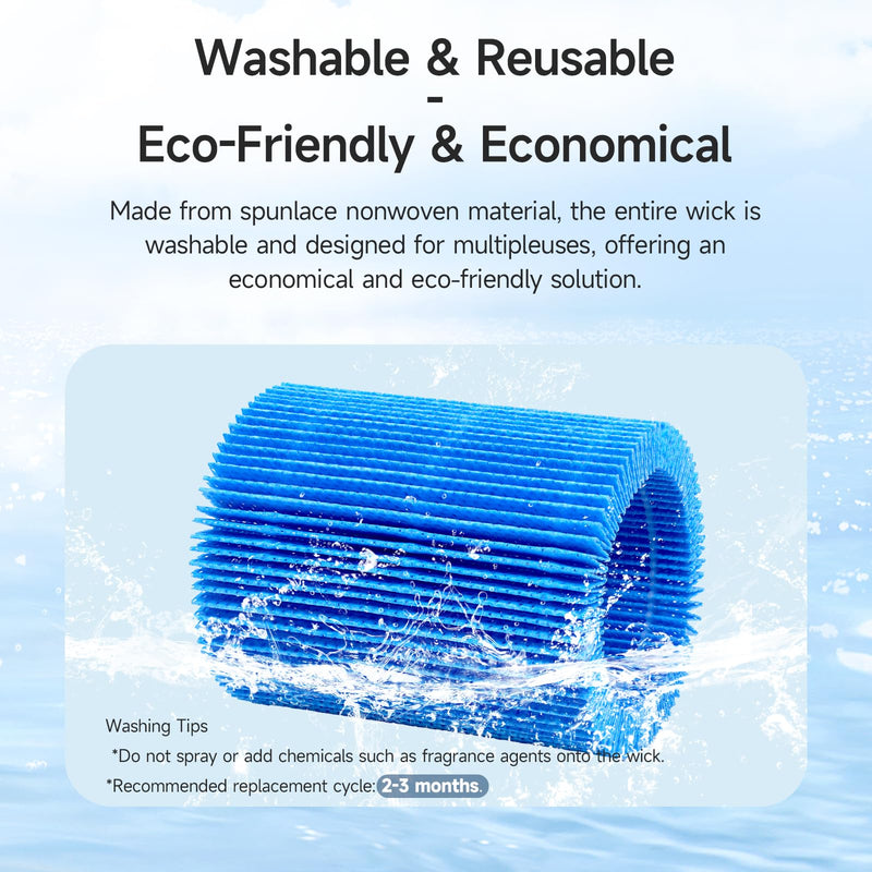 Bedside Humidifier Filter for Canopy Bedside and Nursery, 4 Pack