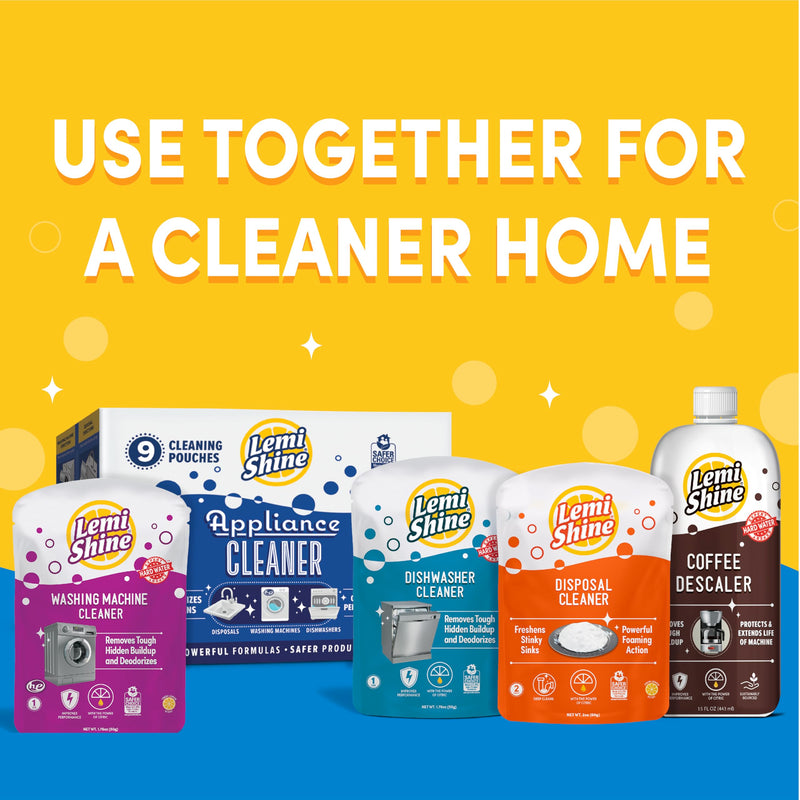 Lemi Shine Coffee Descaler - Food-Grade Citric Acid Coffee Maker Cleaner for Nespresso, Keurig, and More - 15 oz 15 Fl Oz (Pack of 1) Coffee Machine
