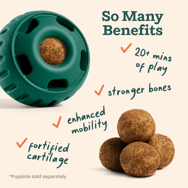 WOOF Hip & Joint Pupsicle Refill Pops - Dog Supplement for the Pupsicle Toy to Support Joint Health, Recovery, and Mobility - Large Pops Large 7 Count Hip & Joint Pops