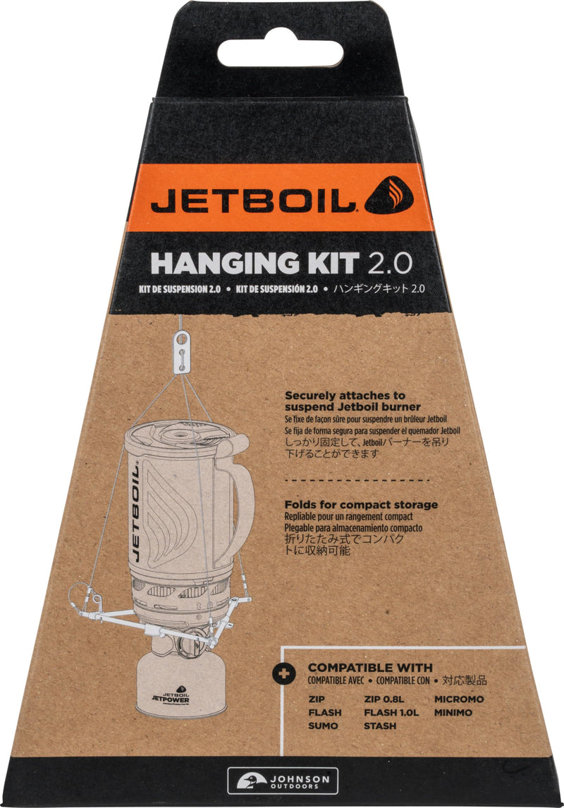 Jetboil Hanging Kit 2.0 with Adapter for Jetboil Camp Stove Systems, New for 2025