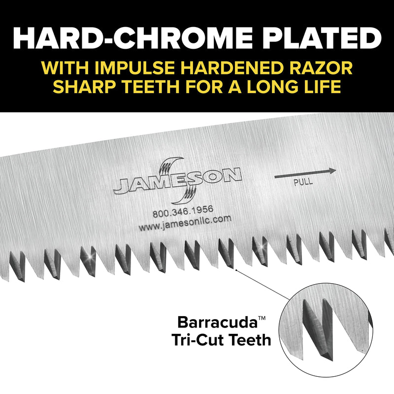 Jameson SB-16TE-3PK 16-inch Barracuda Tri-Cut Replacement Blade for Pole and Hand Saws 3-Pack