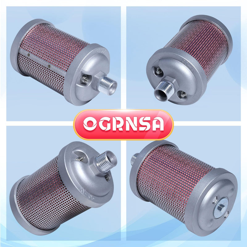 XY-05 DN15 Dryer Silencer，Air Compressor Silencer 1/2"，Drying Machine Diaphragm Pump Exhaust Noise Reduction XY05 Muffler Replacement Part