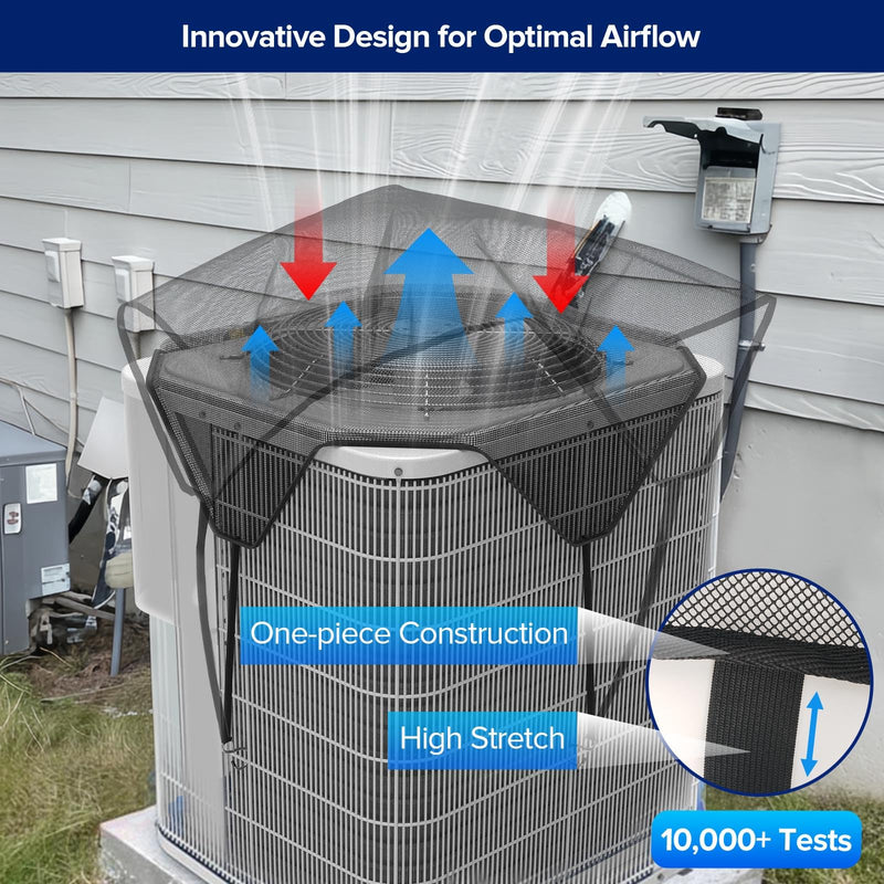 AC Cover for Outside Unit, All-Season Mesh Air Conditioner Cover 36*36 inches