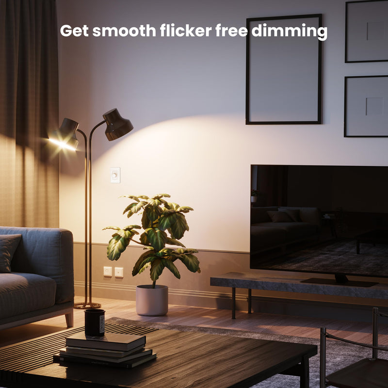 Feit Electric A15 LED Light Bulb - 60W Equivalent, Dimmable, 2700K Soft White - 6 Pack
